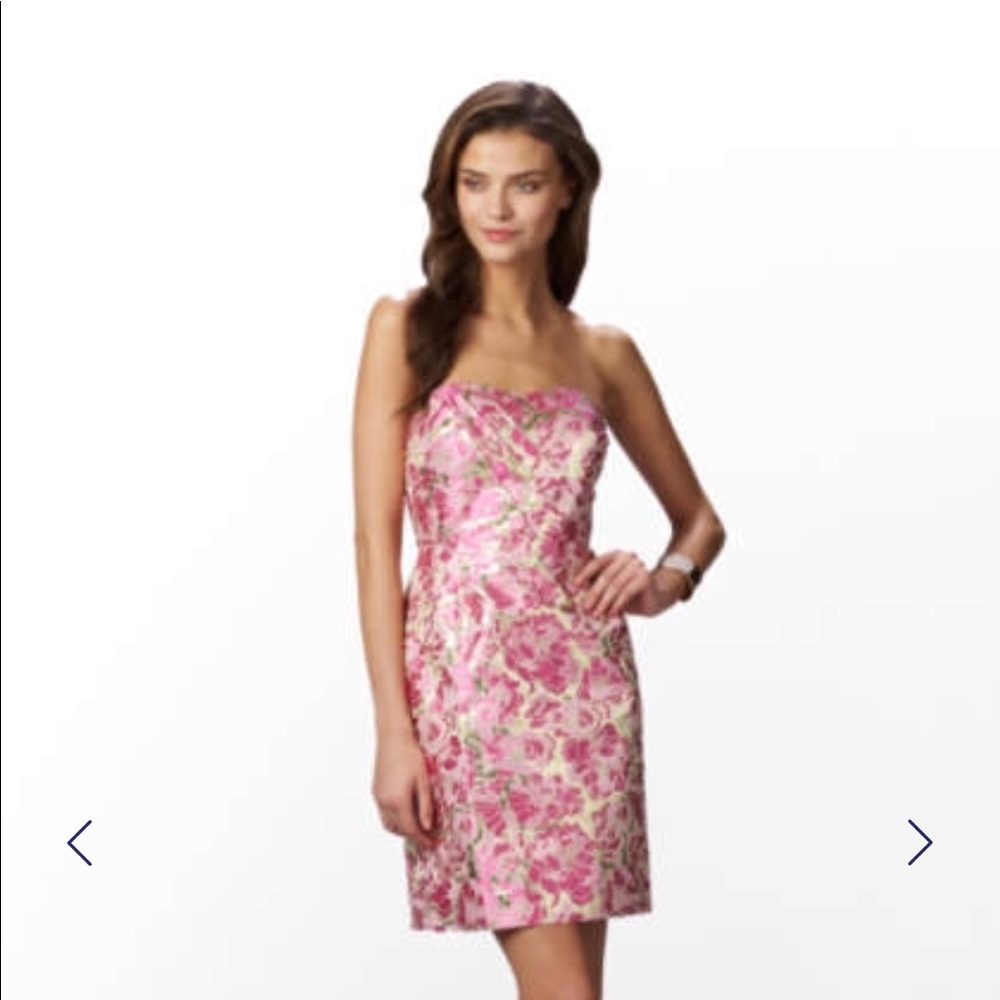 Lilly Pulitzer Raya Metallic Dress (reg. $328.00)